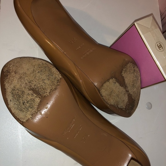 YVES SAINT LAURENT Patent Leather Pumps Size: 7.5 | IT 37.5 - Picture 10 of 10